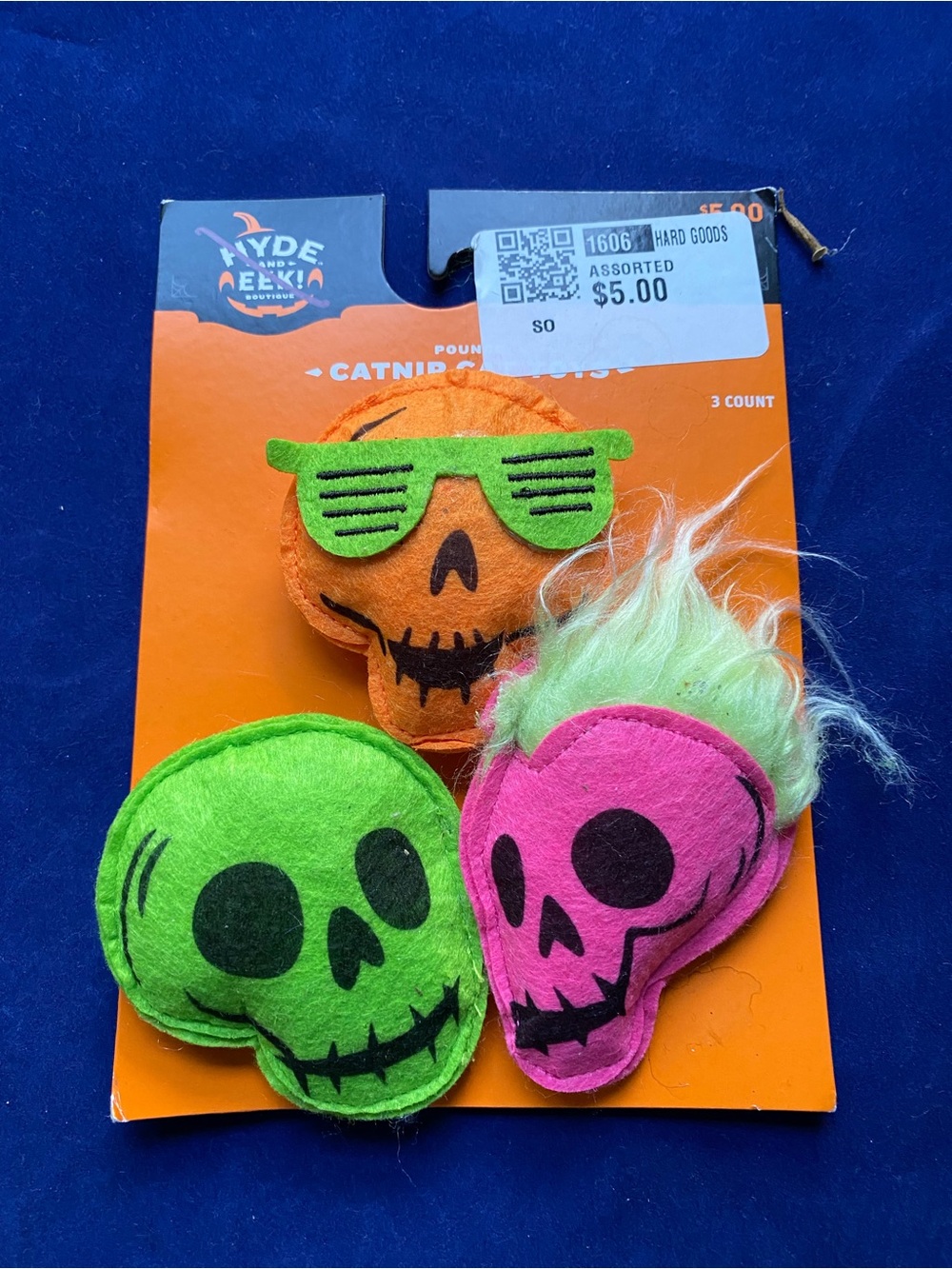New Halloween Hyde & Eek! Cat Catnip Toys